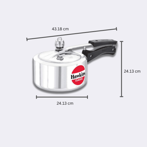 Hawkins 2 Litre Aluminium Pressure Cookers Classic