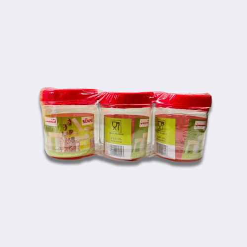 Sunpet 3 Plastic Container 250ml