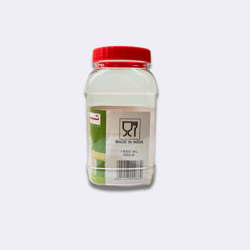 Sunpet Plastic Rectangle Jars 1.5 Litre