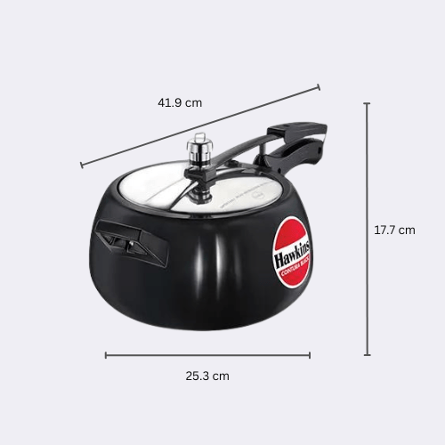 Hawkins 5 Litre Aluminium Pressure Contra Black