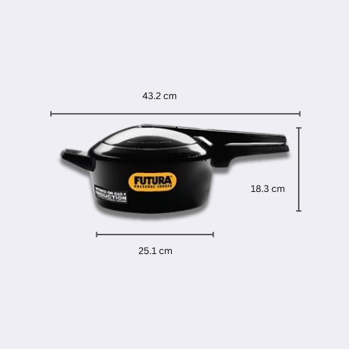 Hawkins Hard Anodised Pressure Cooker Futura 4-Litre