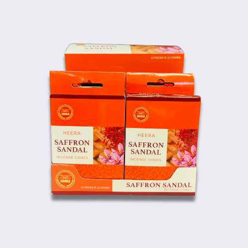 Heera Saffron Sandal Incense.