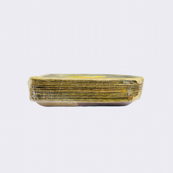 Pavitra Square 10 Leaf Plate 20 pieces