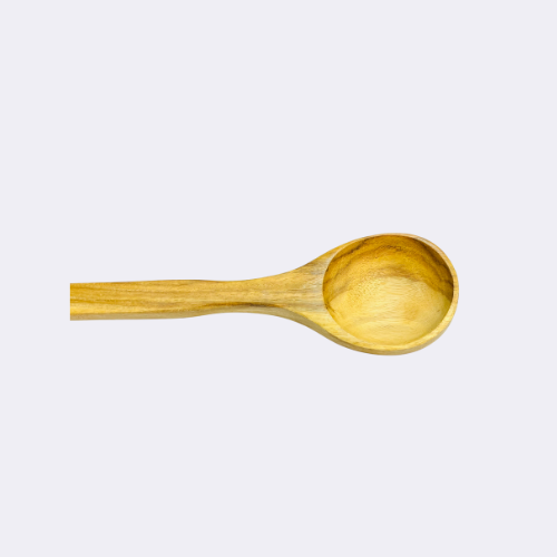 Porridge Spoon Wooden Ladle Teak Wood 14