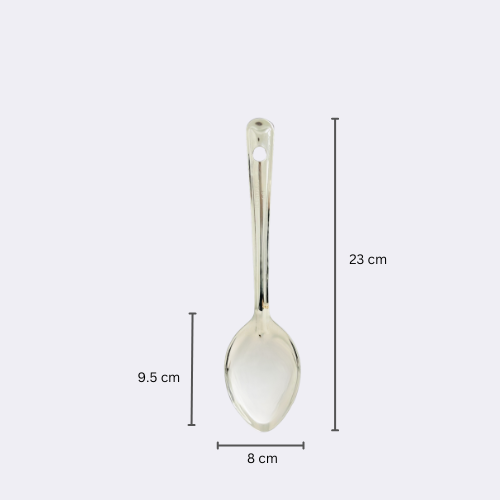 Stainless Steel Basting Pan Serving Ladle Spoon 9.5