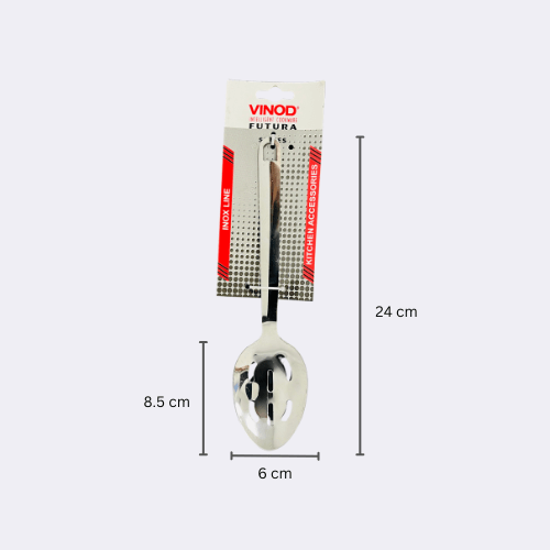 Stainless Steel Prince Solted Serving Spoon 10