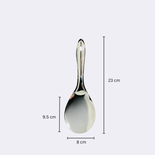 Stainless Steel Rice Serving Ladle Spoon 9