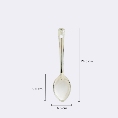 Stainless Steel Sober Basting Pan Serving Ladle Spoon 10