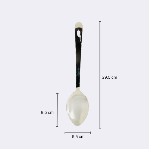 Stainless Steel Sober Basting Serving Ladle Spoon 12