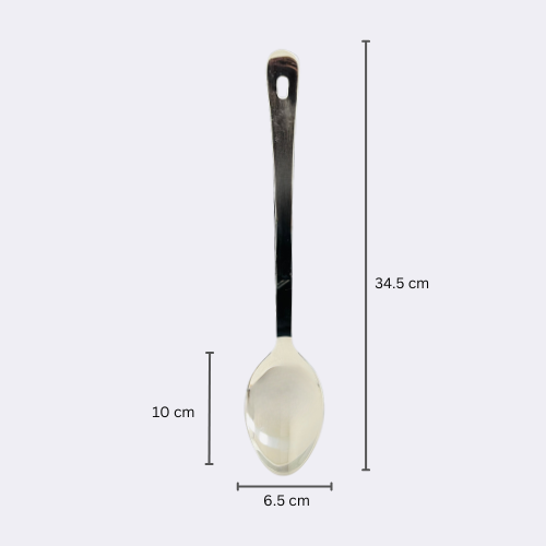 Stainless Steel Sober Basting Serving Ladle Spoon 14