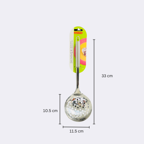 Vigo Stainless Steel Silver Slotted Skimmer 13