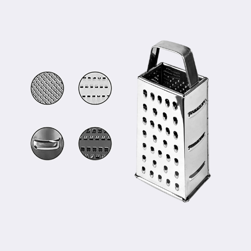 Vinod Stainless Steel 4 Sided Box Cheese Grater