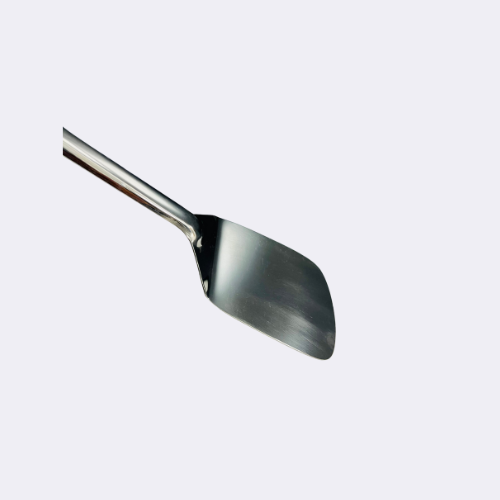 Vinod Stainless Steel Solid Turner spoon With Plastic Handle 14.5