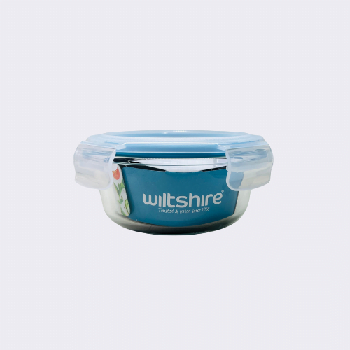 Wiltshire Round Glass Storage Container 400ml