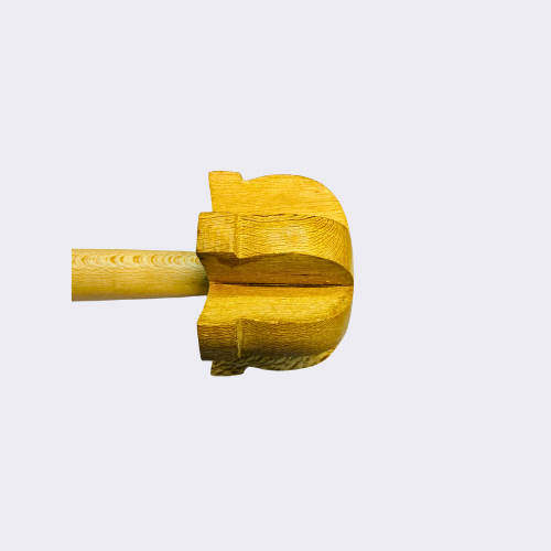Wooden Hand Masher Saag Kutni Crusher Mango Wood 2