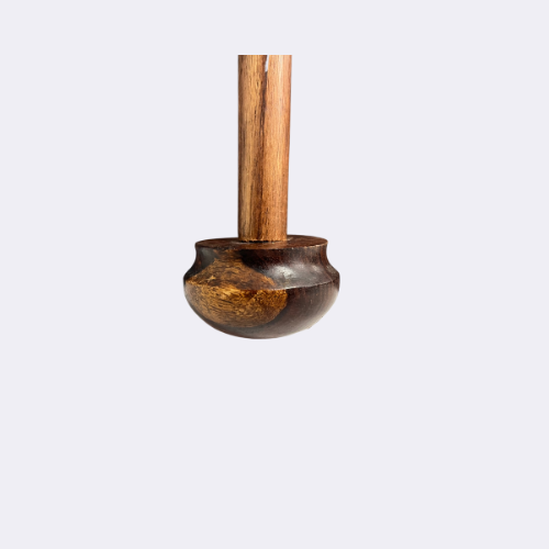 Wooden Hand Masher Saag Kutni Crusher Teak Wood 3