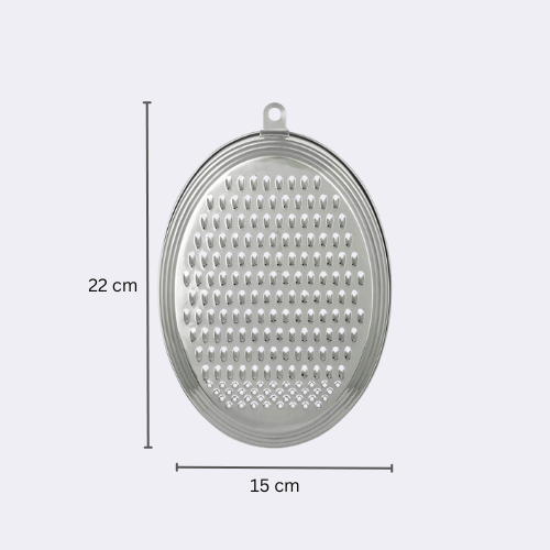 Stainless Steel Oval Shape Handy Grater Small
