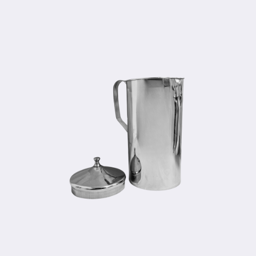 Stainless Steel Water Jug With Lid 24cm