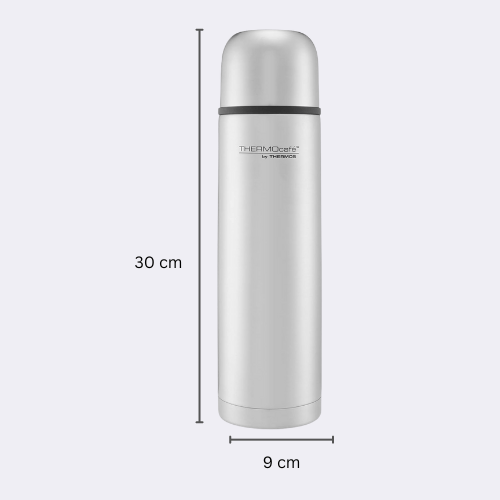 ThermoCafé Stainless Steel Flask, Multi-colour, 1L