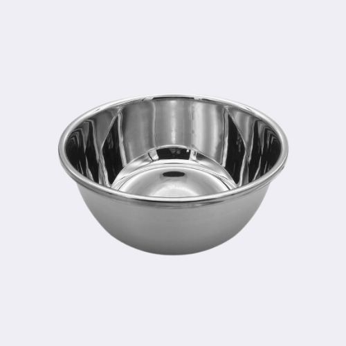 Stainless Steel Salad Mixing, Cake Mixing, Dough Kneading Metal Bowl 30 cm